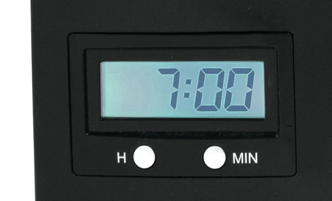 Melitta Kaffemaskin Optima Timer svart/silver