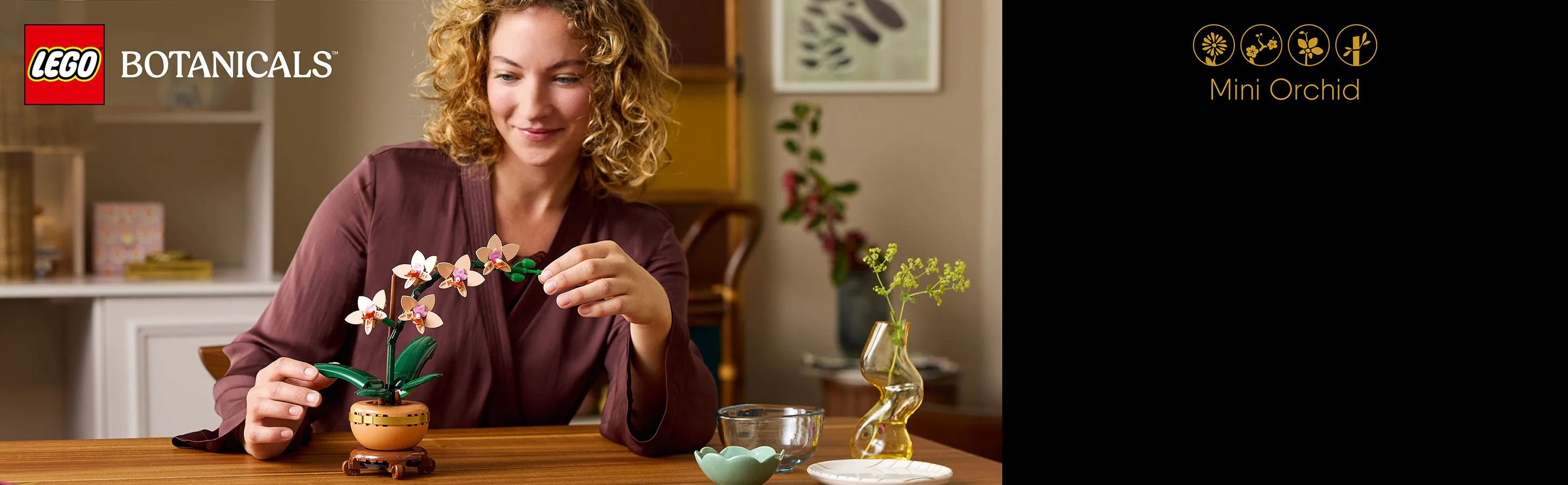 LEGO Botanicals Mini Orkidé 10343 LEGO Botanicals Mini Orkidé 10343