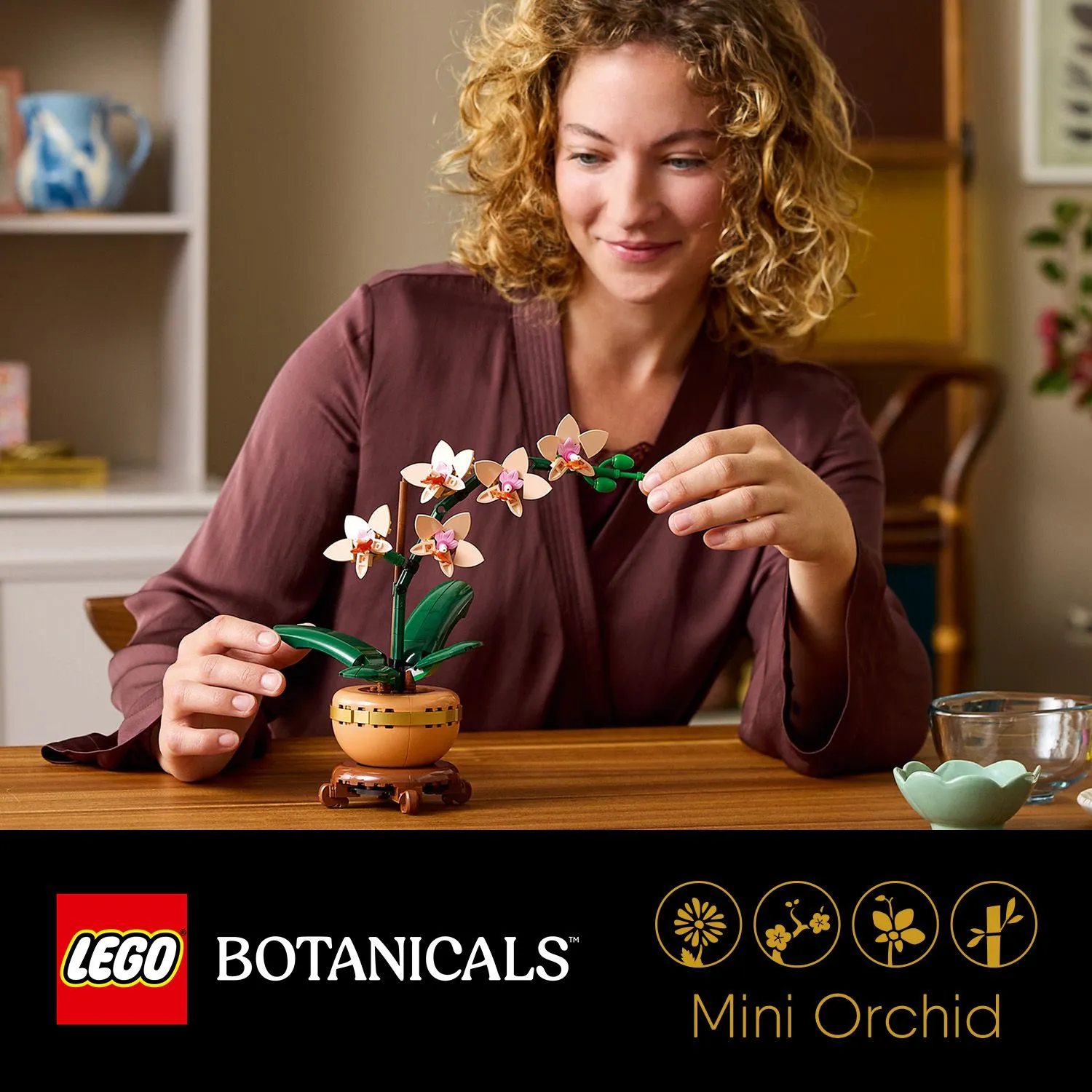 LEGO Botanicals Mini Orkidé 10343 LEGO Botanicals Mini Orkidé 10343