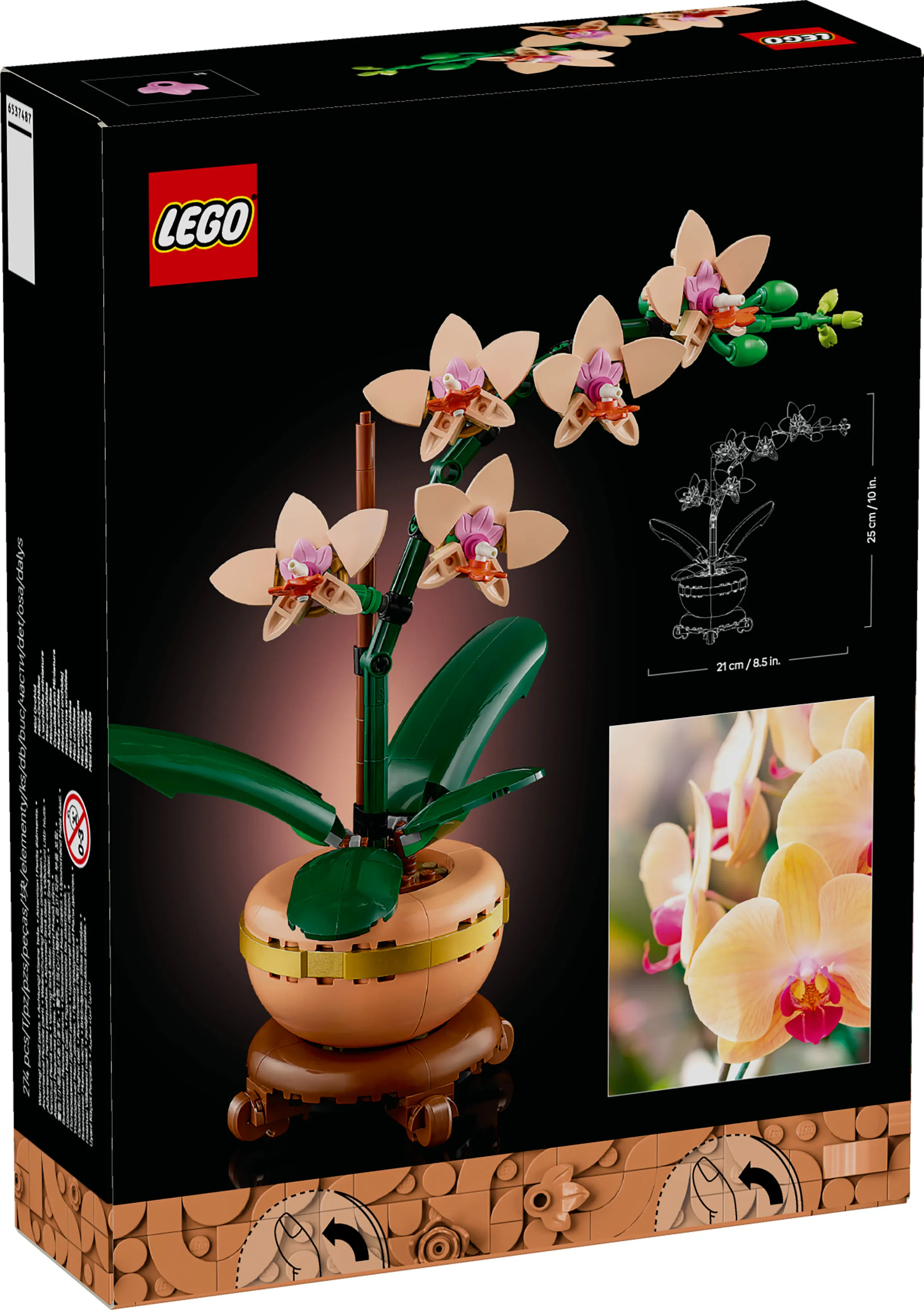 LEGO Botanicals Mini Orkidé 10343 LEGO Botanicals Mini Orkidé 10343