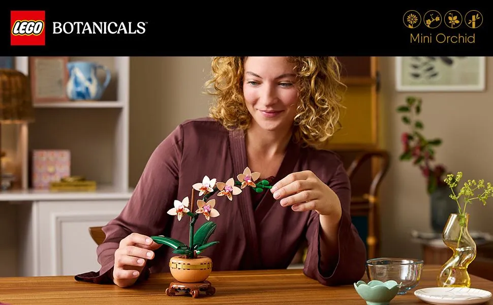 LEGO Botanicals Mini Orkidé 10343 LEGO Botanicals Mini Orkidé 10343