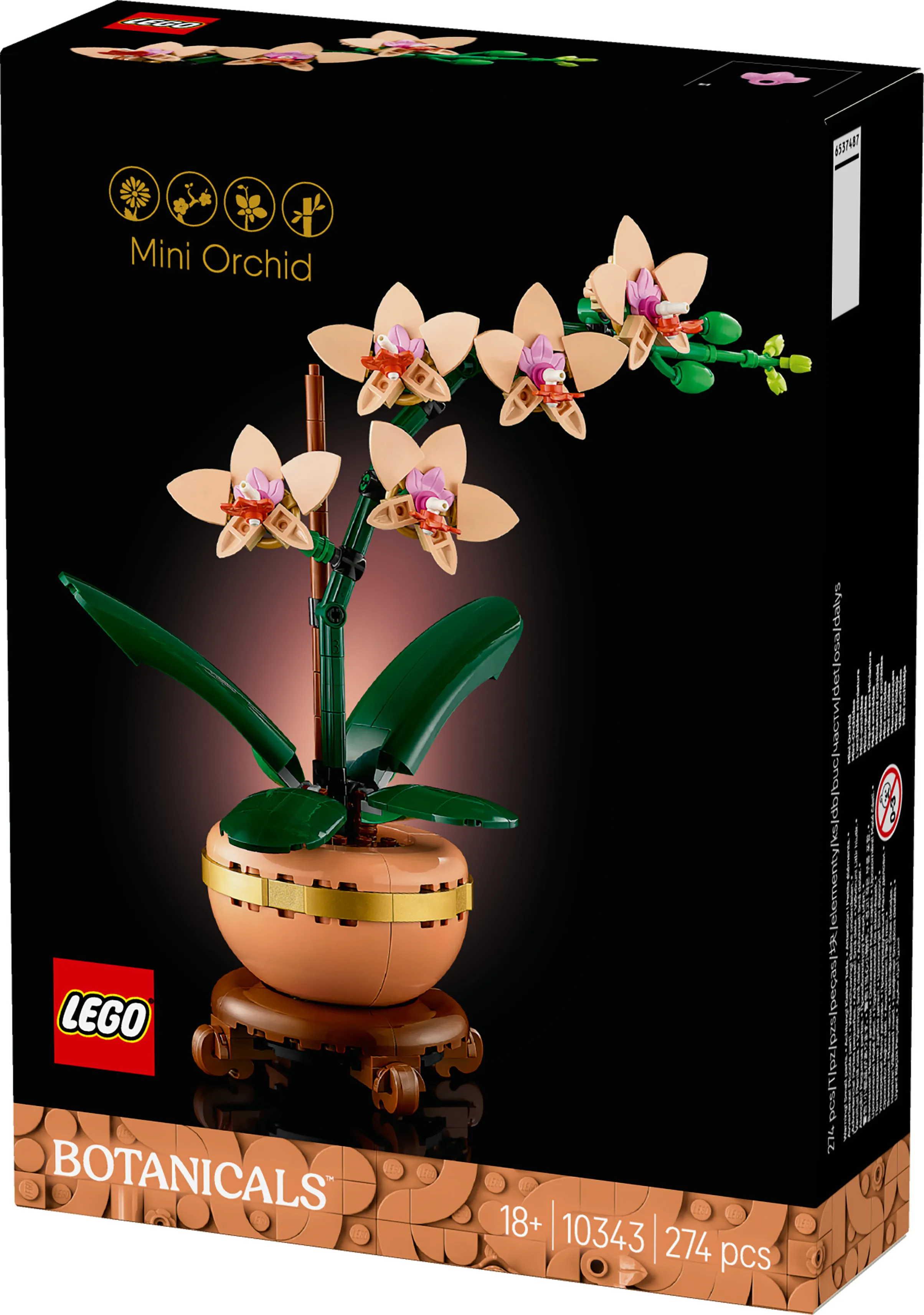 LEGO Botanicals Mini Orkidé 10343
