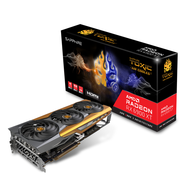 Sapphire Radeon RX 6900 XT Toxic Air Cooled 16GB - Graphics card