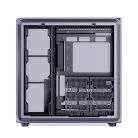 JONSBO BO400 midi-tower chassi med f&ouml;nster, gr&aring;