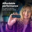 Crucial P510 2TB PCIe Gen5 2280 SSD w/ heatsink NVMe M.2