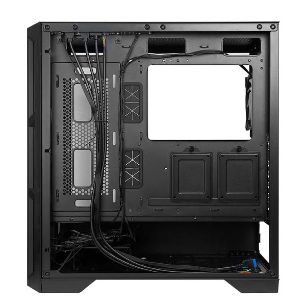 Chieftec Apex Black, E-ATX, T Glass, 4xRGB Fan, USB-C