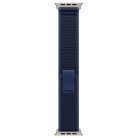 Apple Watch 49mm - Trail Loop, Blue / Natural Titanium, S/M