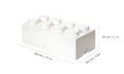 Room Copenhagen LEGO Storage Brick 8 white - RC40041735