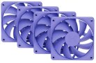 HYTE FA12 PWM Fan Kit, Fluid Dynamic Bearing, 120mm, 4-pack, Taro Milk
