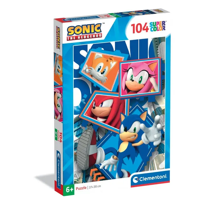 104 pcs Puzzles Sonic 2025