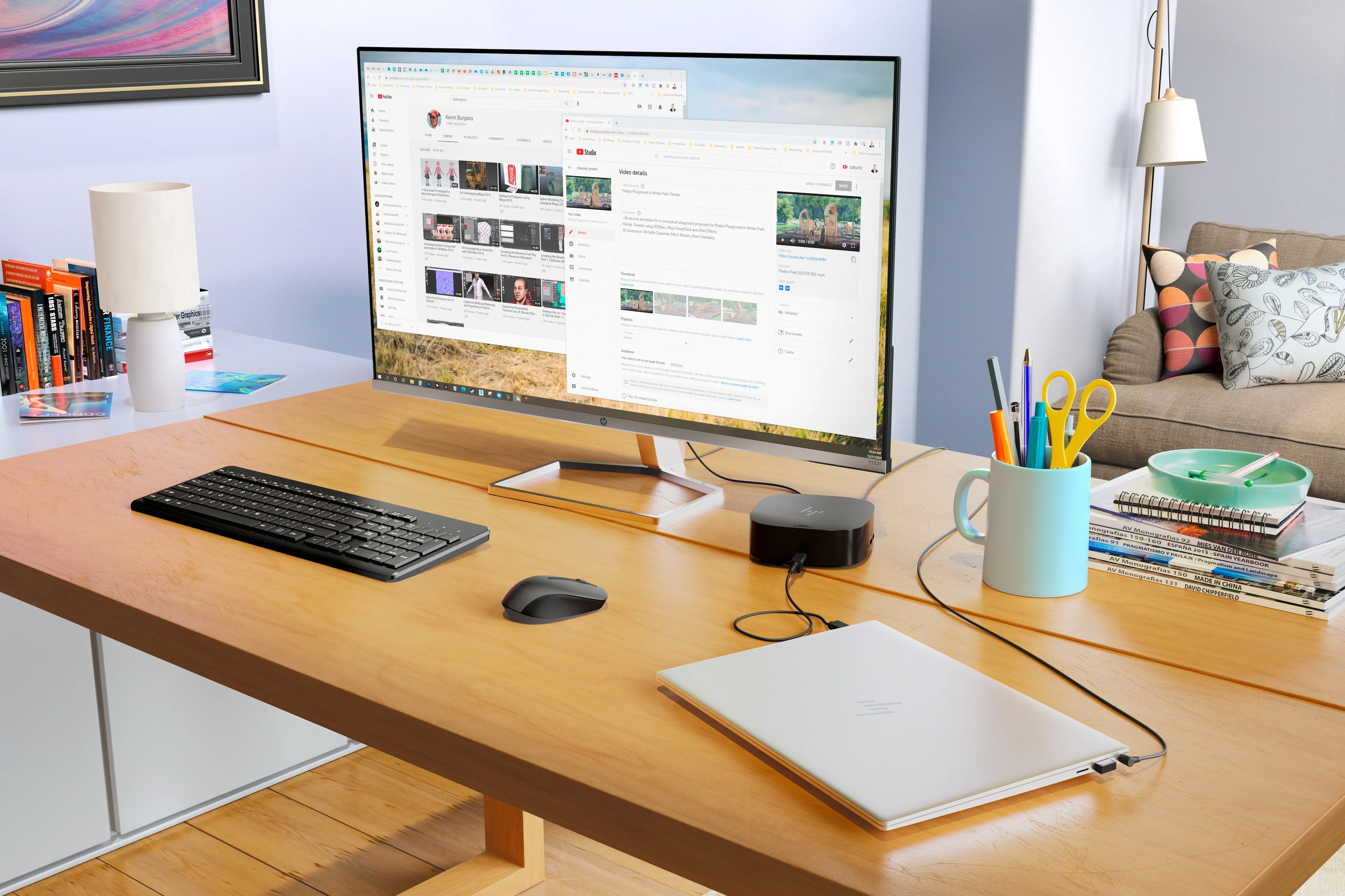 HP 930 Creator Wireless Mouse -langaton hiiri, Hopea