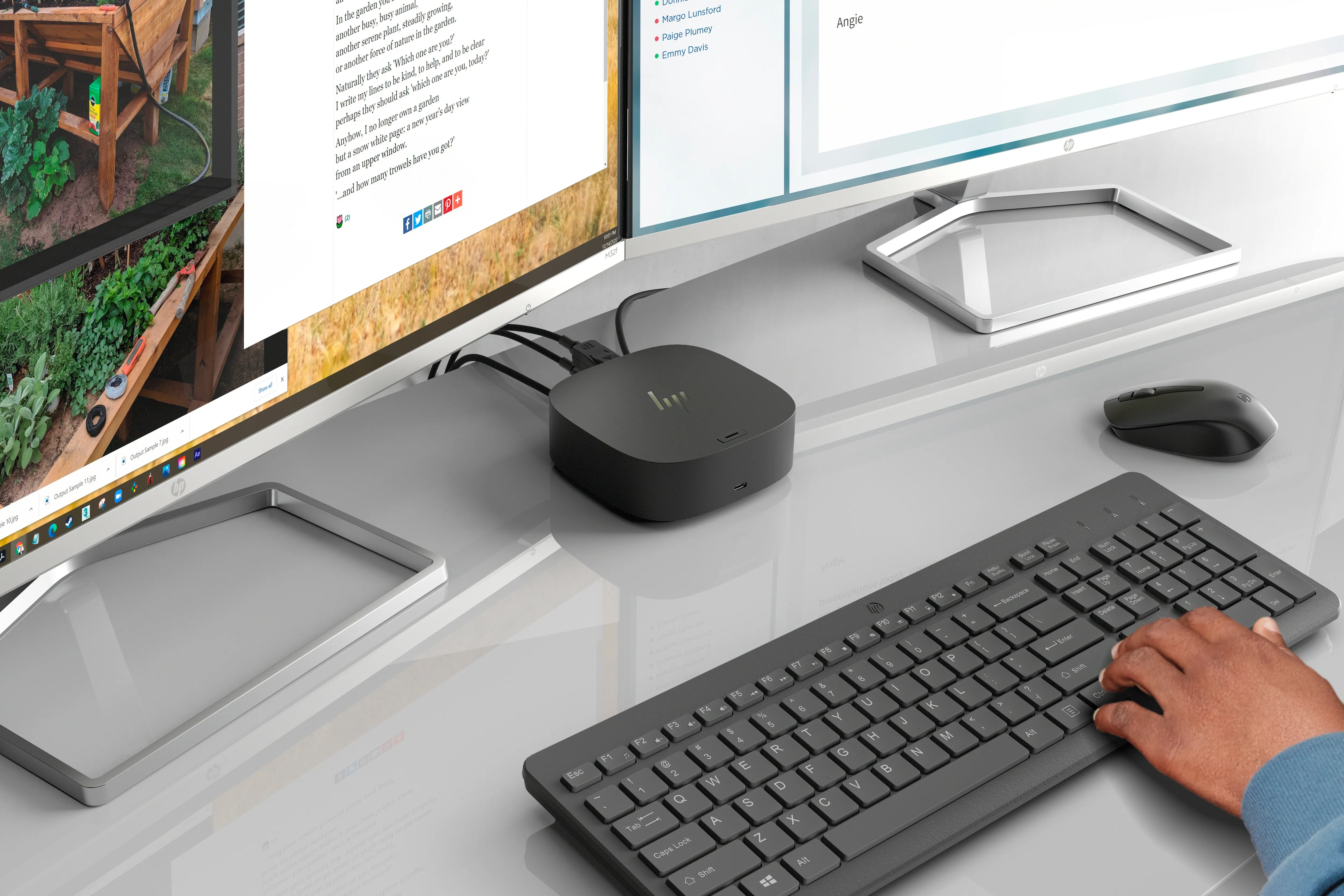 HP 930 Creator Wireless Mouse -langaton hiiri, Hopea