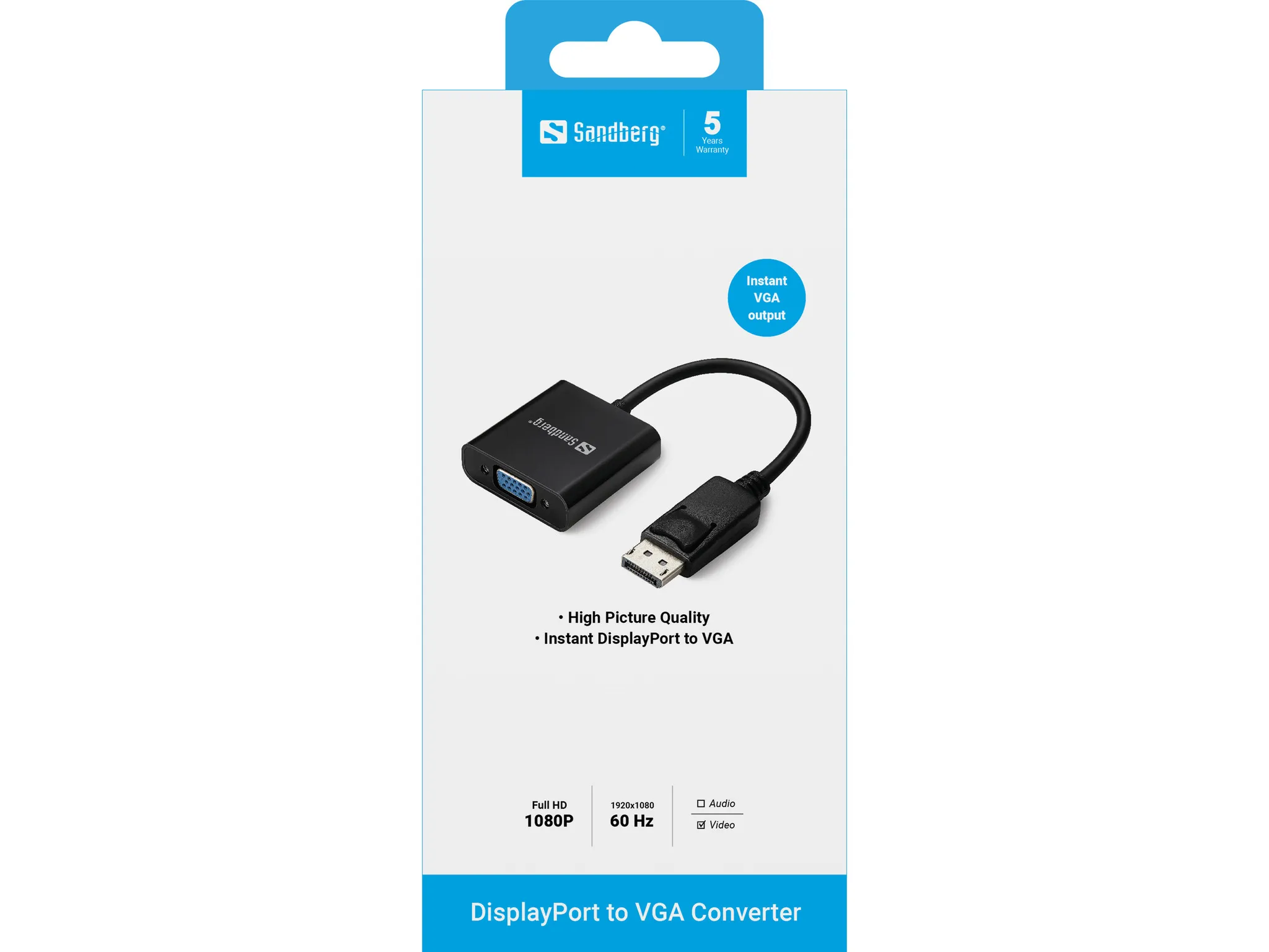 Sandberg Adapter DisplayPort>VGA