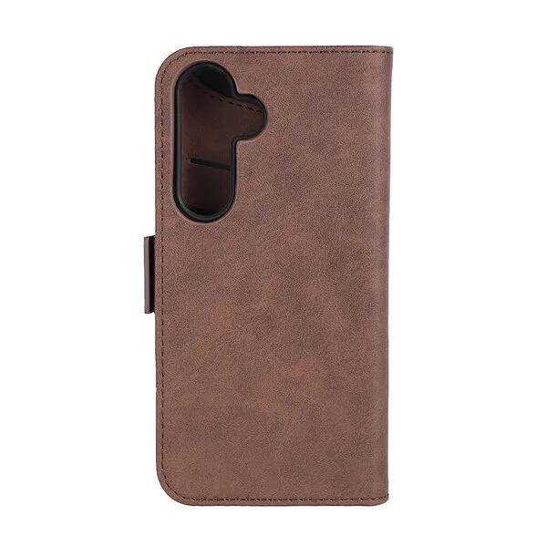 GEAR Wallet, Galaxy S24 - Wallet Case, Brown
