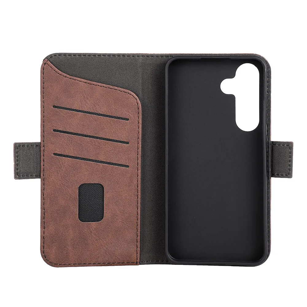 GEAR Wallet, Galaxy S24 -lompakkokotelo, Ruskea