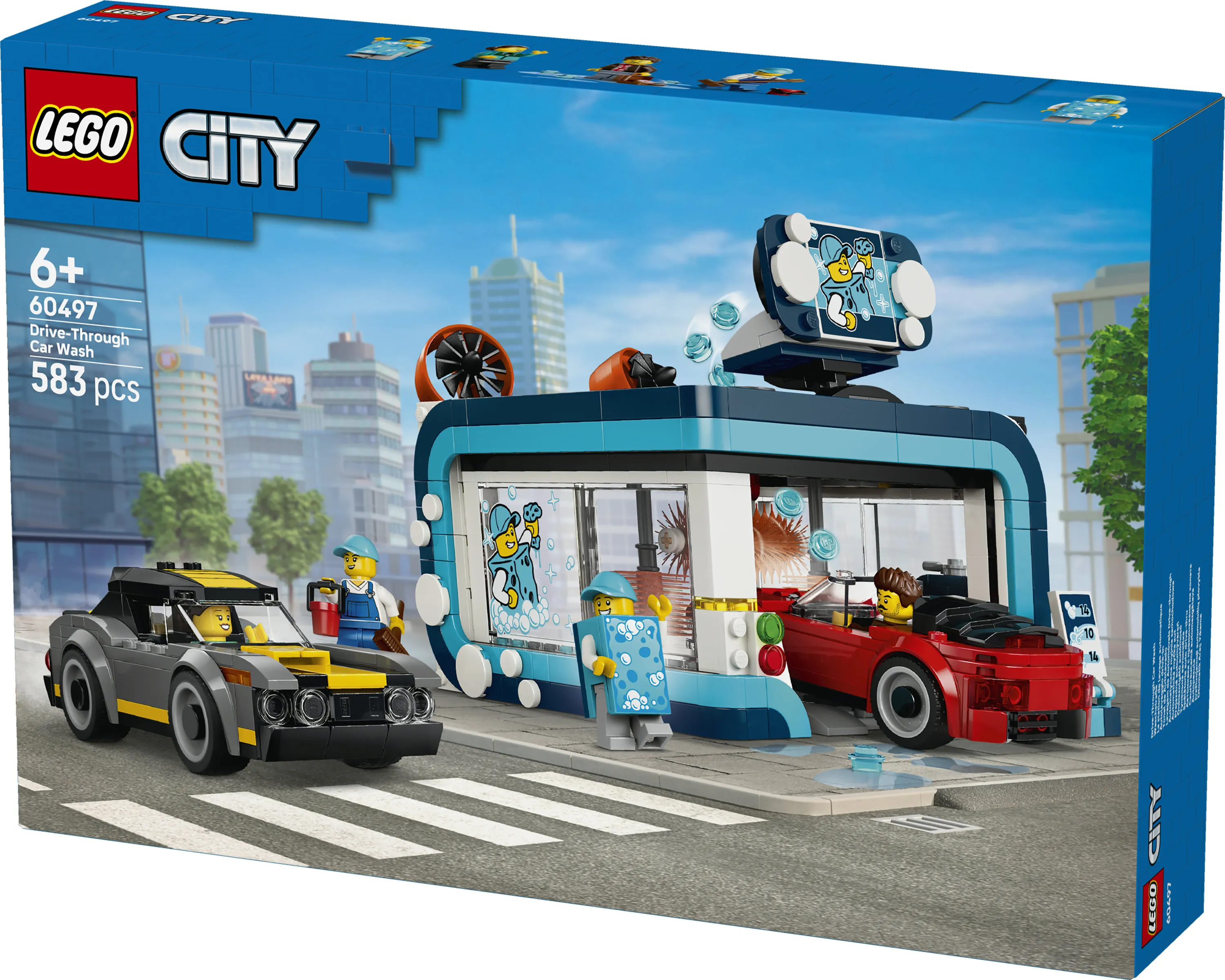 LEGO City Drive-Through Car Wash 60497