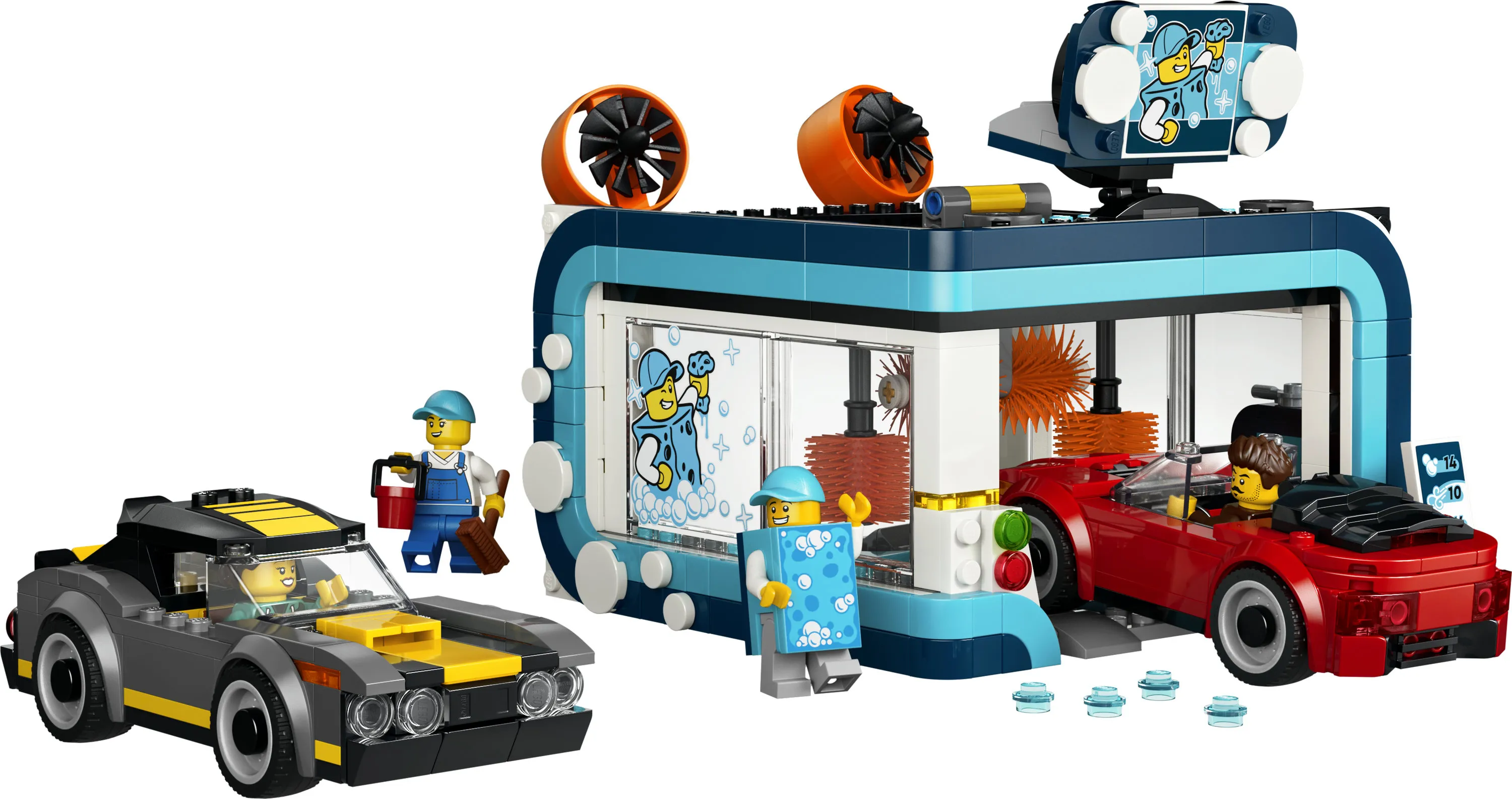 LEGO City Drive-Through Car Wash 60497