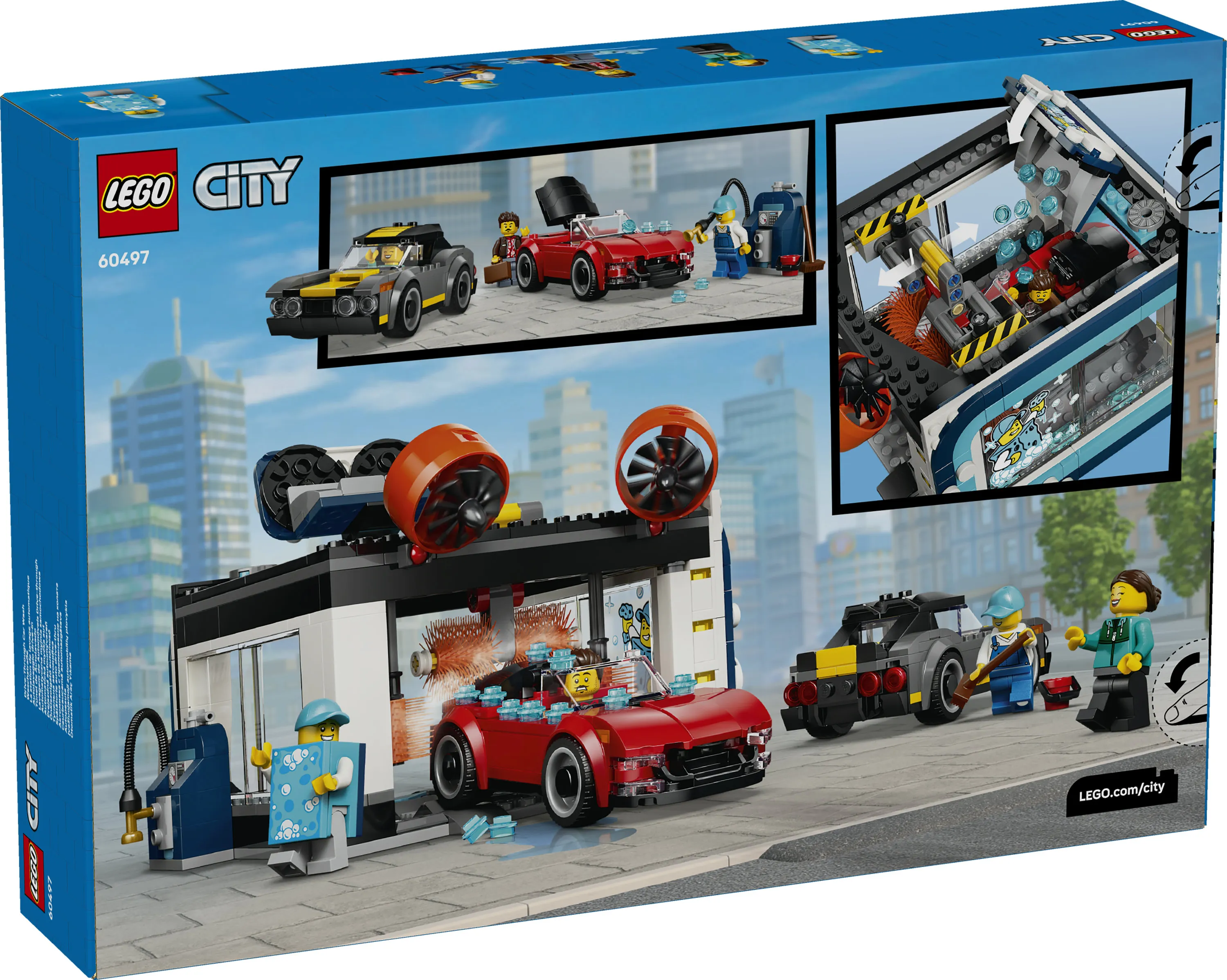 LEGO City Drive-Through Car Wash 60497