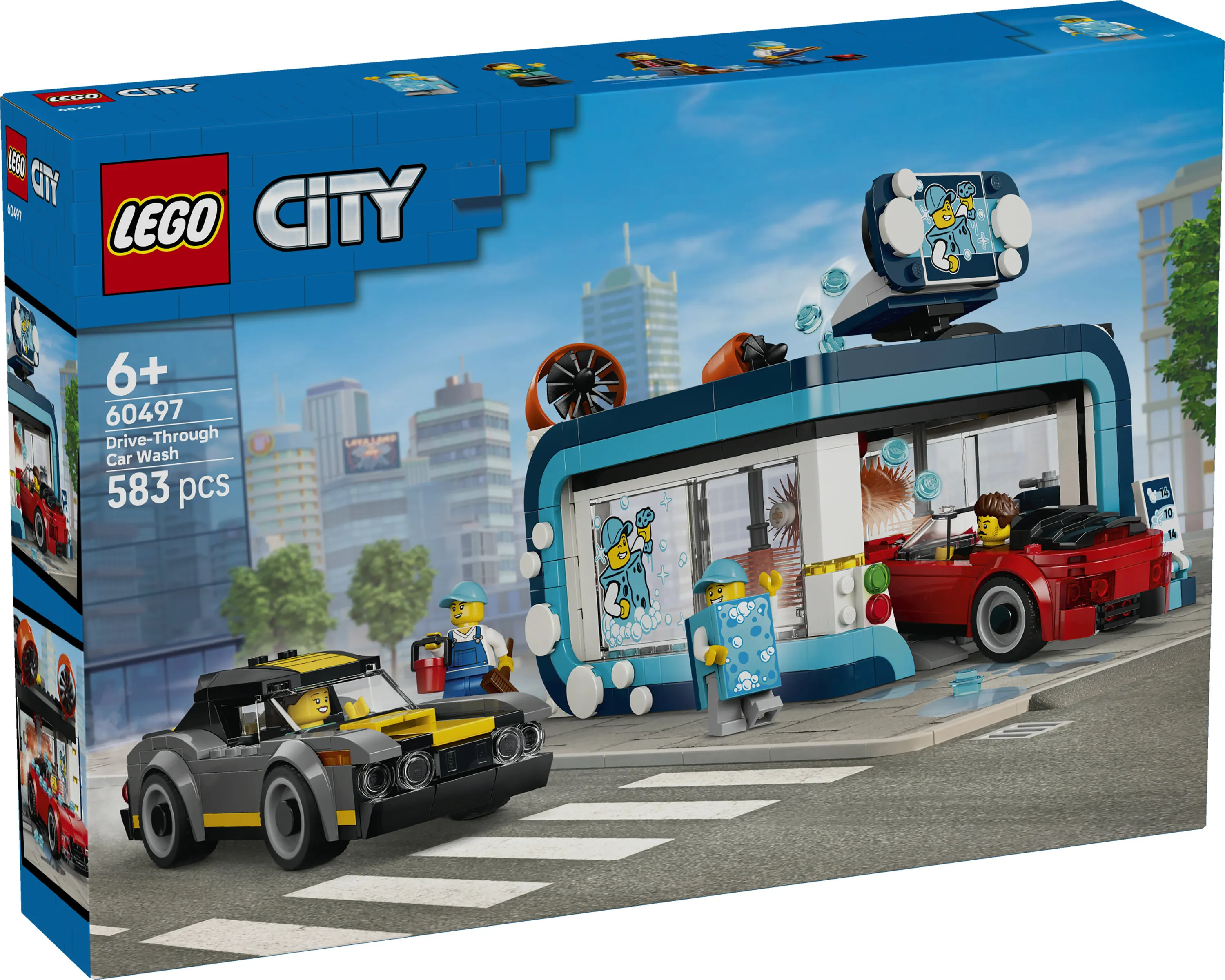 LEGO City Drive-Through Car Wash 60497