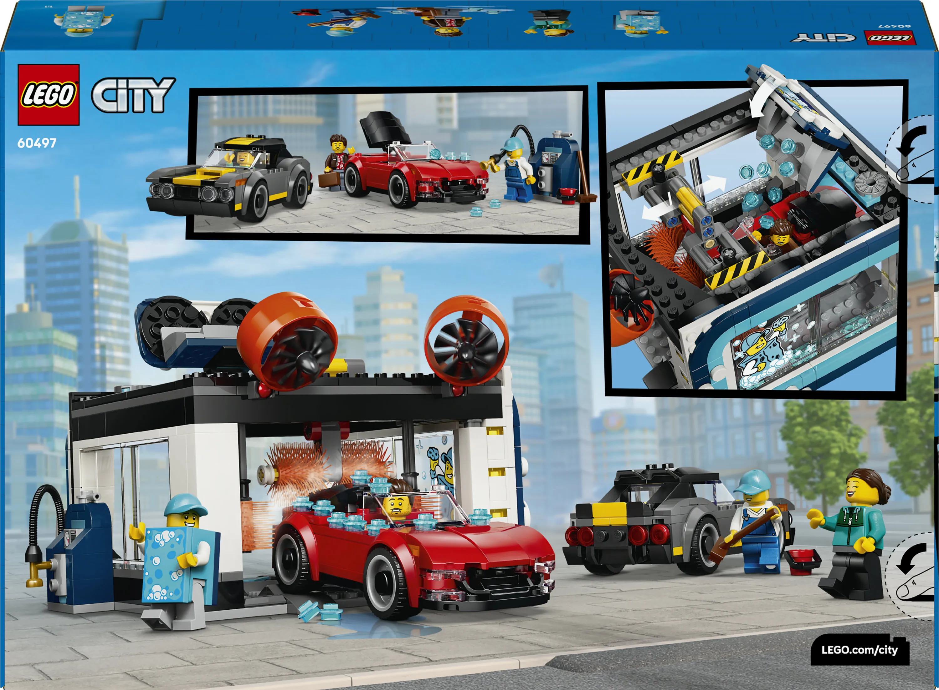 LEGO City Drive-Through Car Wash 60497