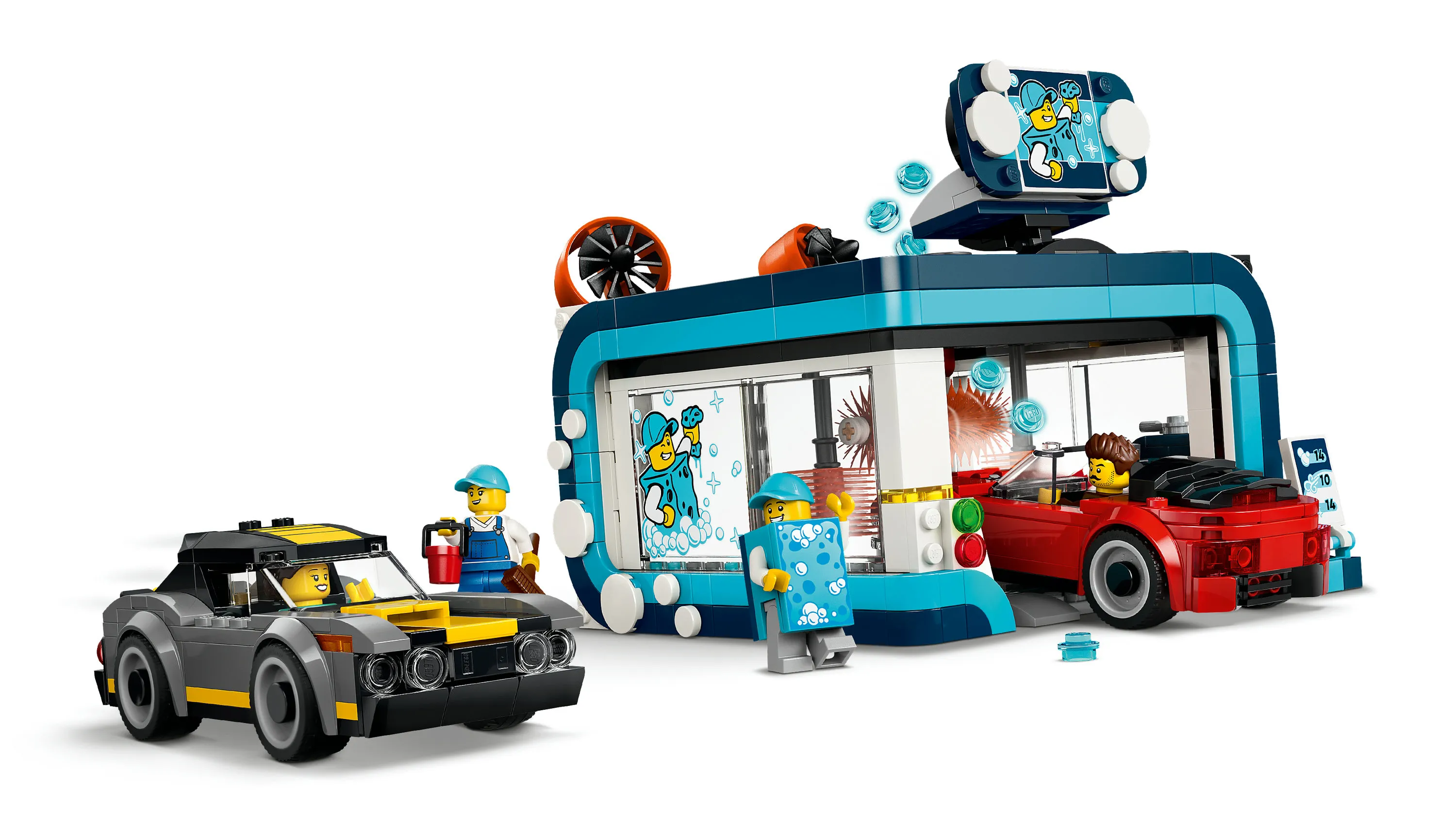 LEGO City Drive-Through Car Wash 60497