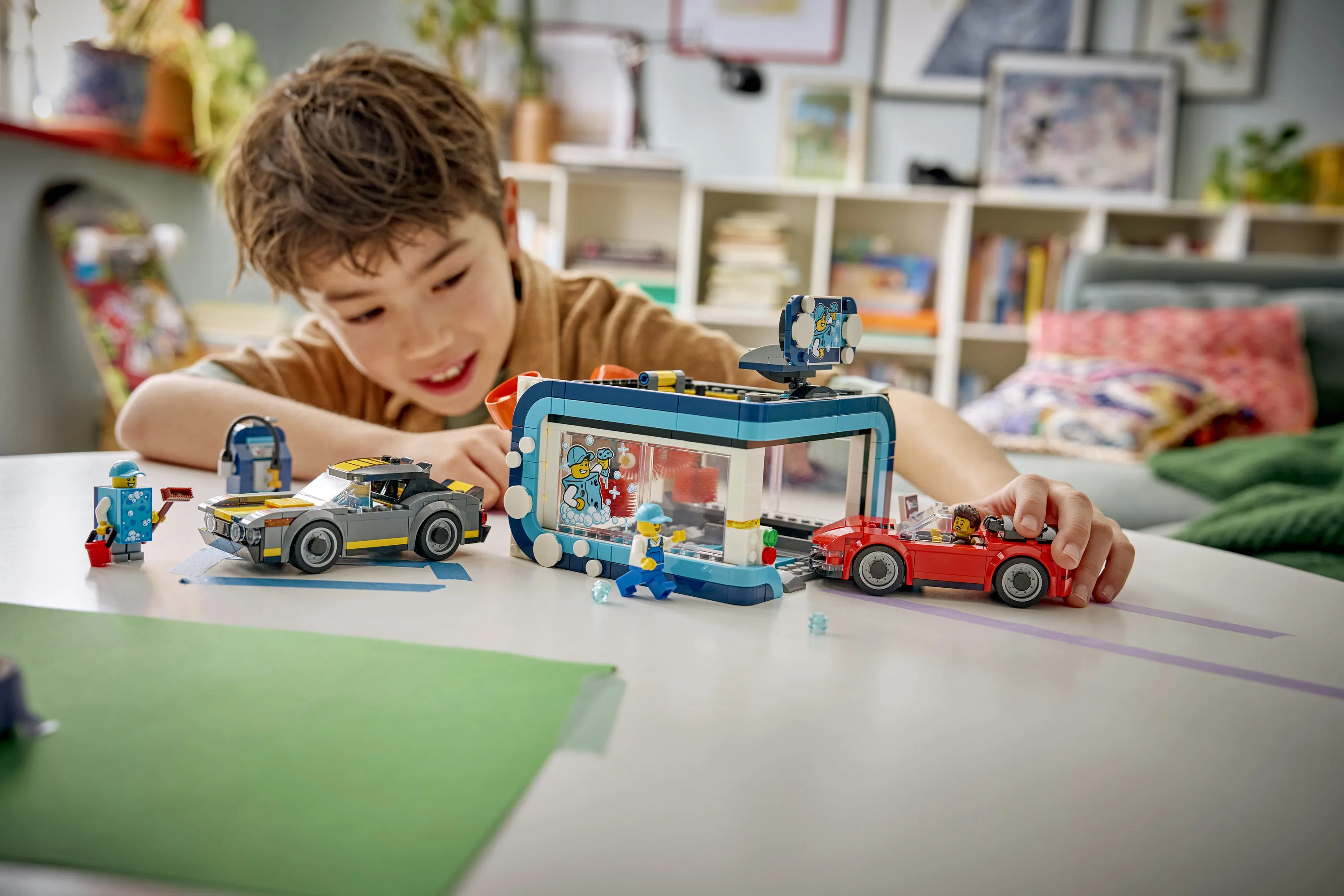 LEGO City Drive-Through Car Wash 60497