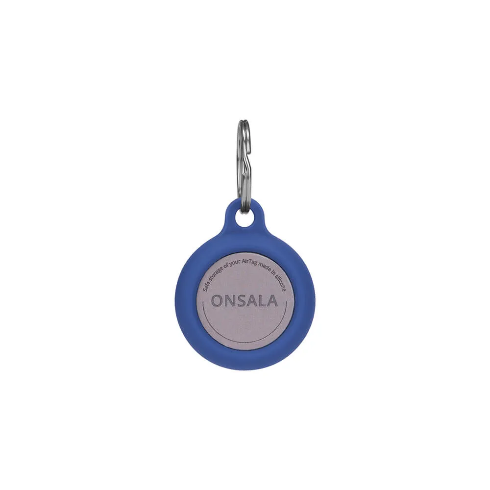 Onsala Silicone Holder, AirTag - nyckelring, Blue