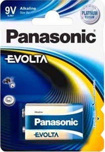 Panasonic Evolta 9V-paristo 1kpl 6LR61EGE/1BP