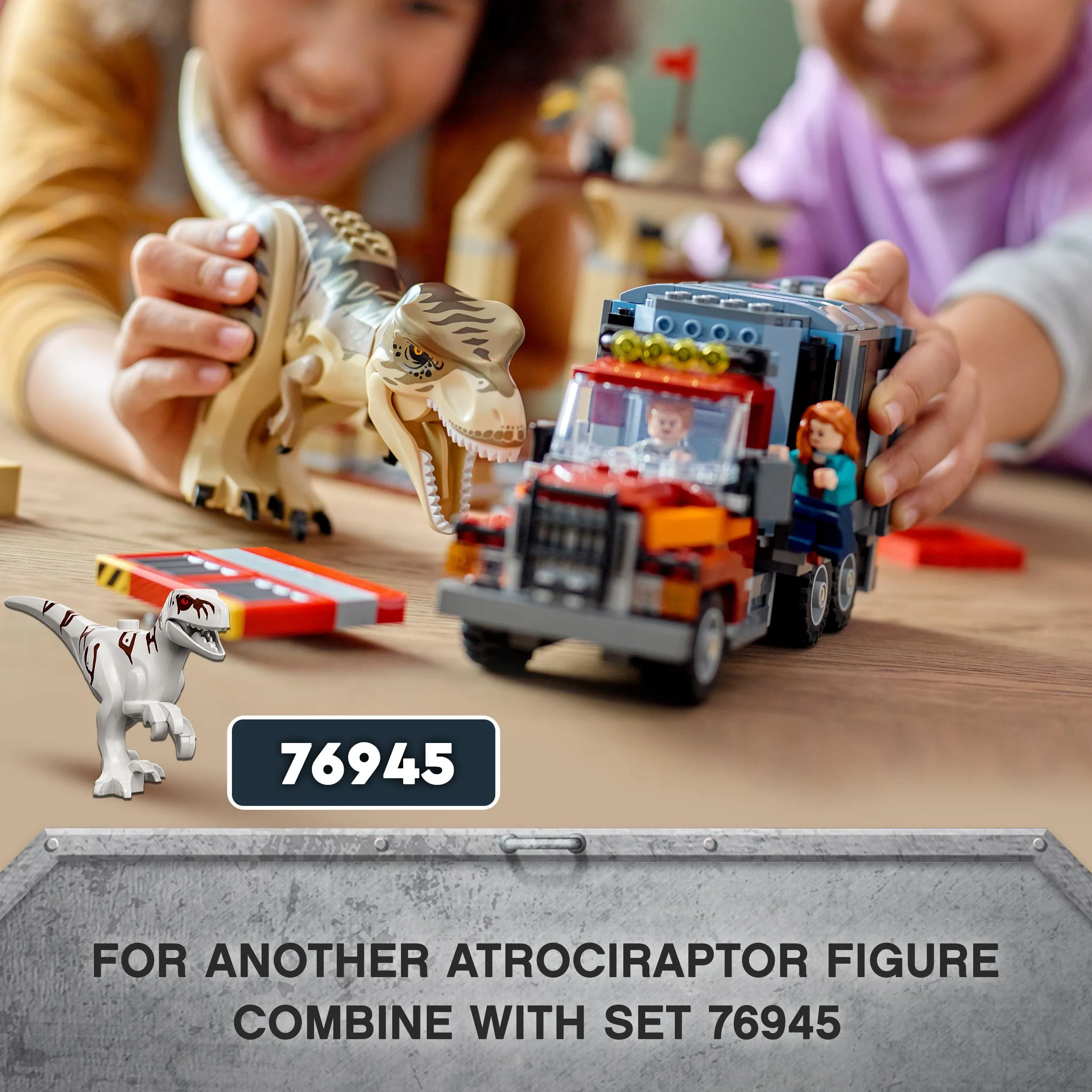Lego T-Rex &amp; Atrociraptor - Dinosaurieflykt 76948