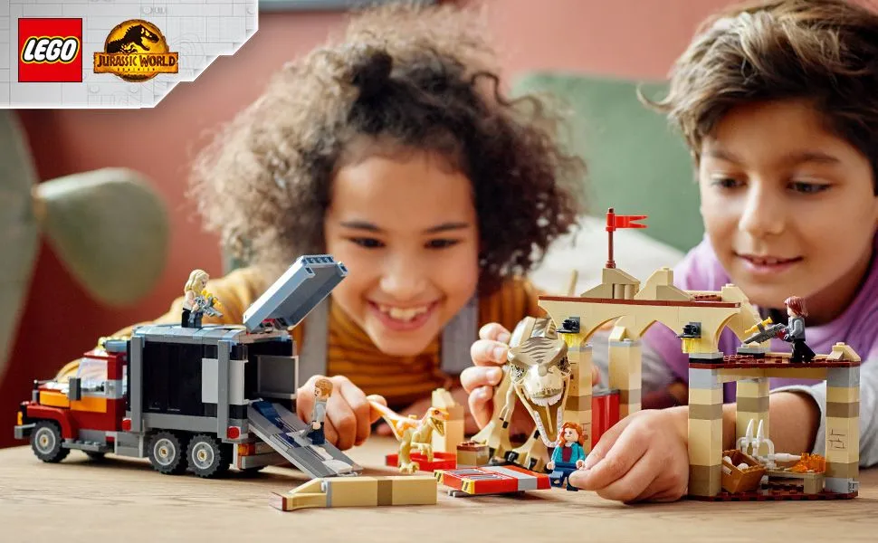 Lego T-Rex &amp; Atrociraptor - Dinosaurieflykt 76948