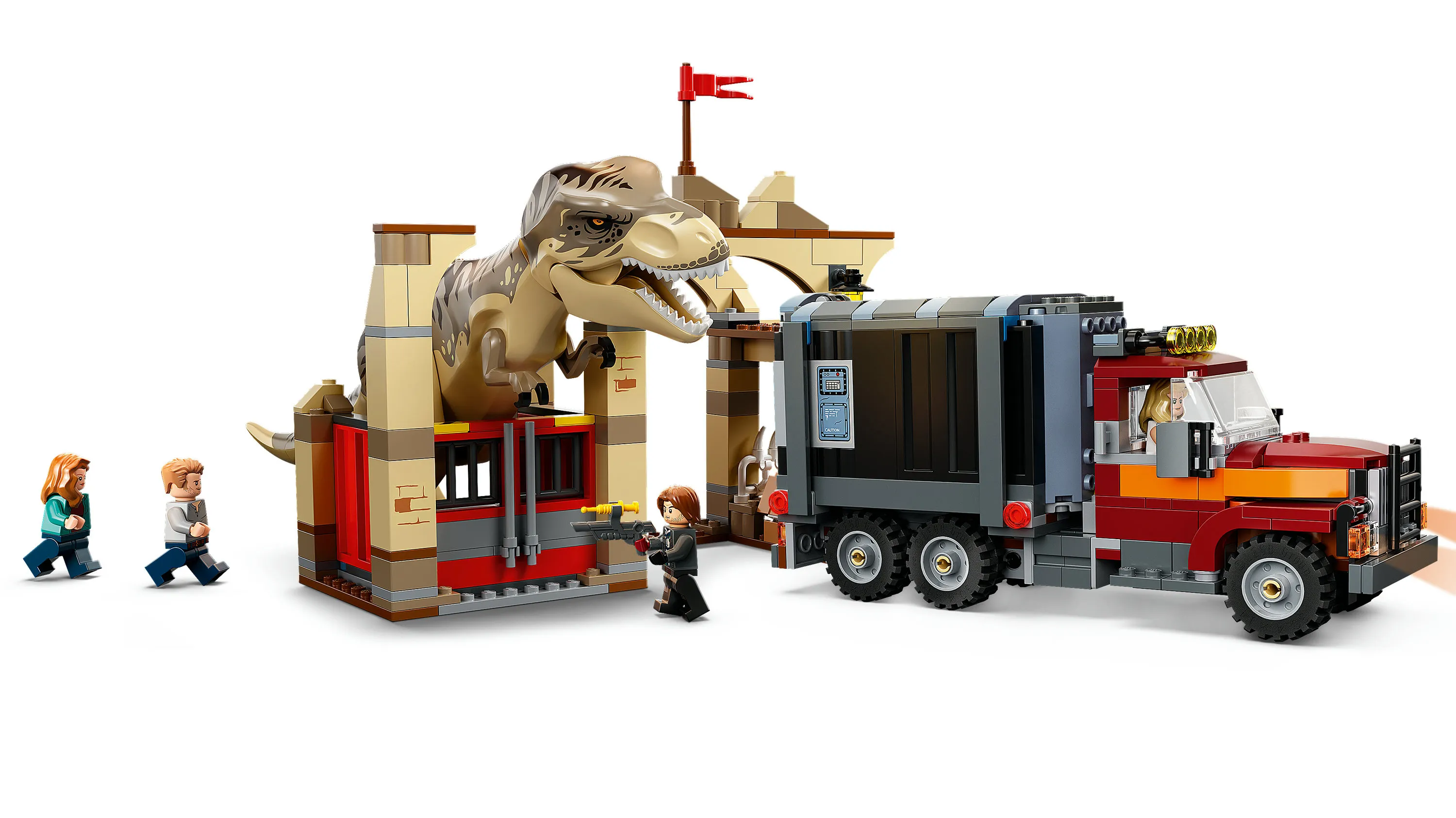 Lego T-Rex &amp; Atrociraptor - Dinosaurieflykt 76948