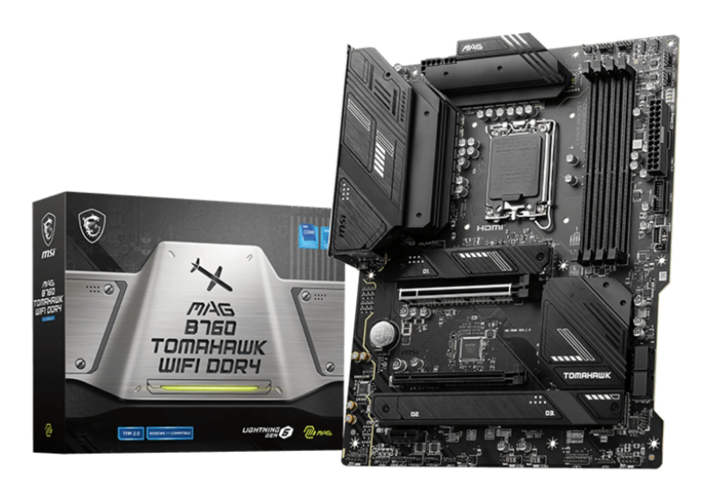MSI MAG B760 TOMAHAWK WIFI DDR4 ATX - motherboard