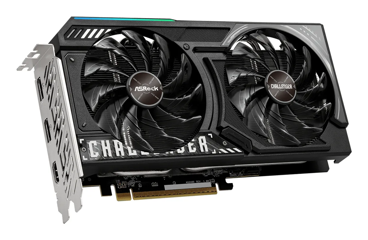 ASRock Radeon RX 9060 XT Challenger OC 8GB - graphics card