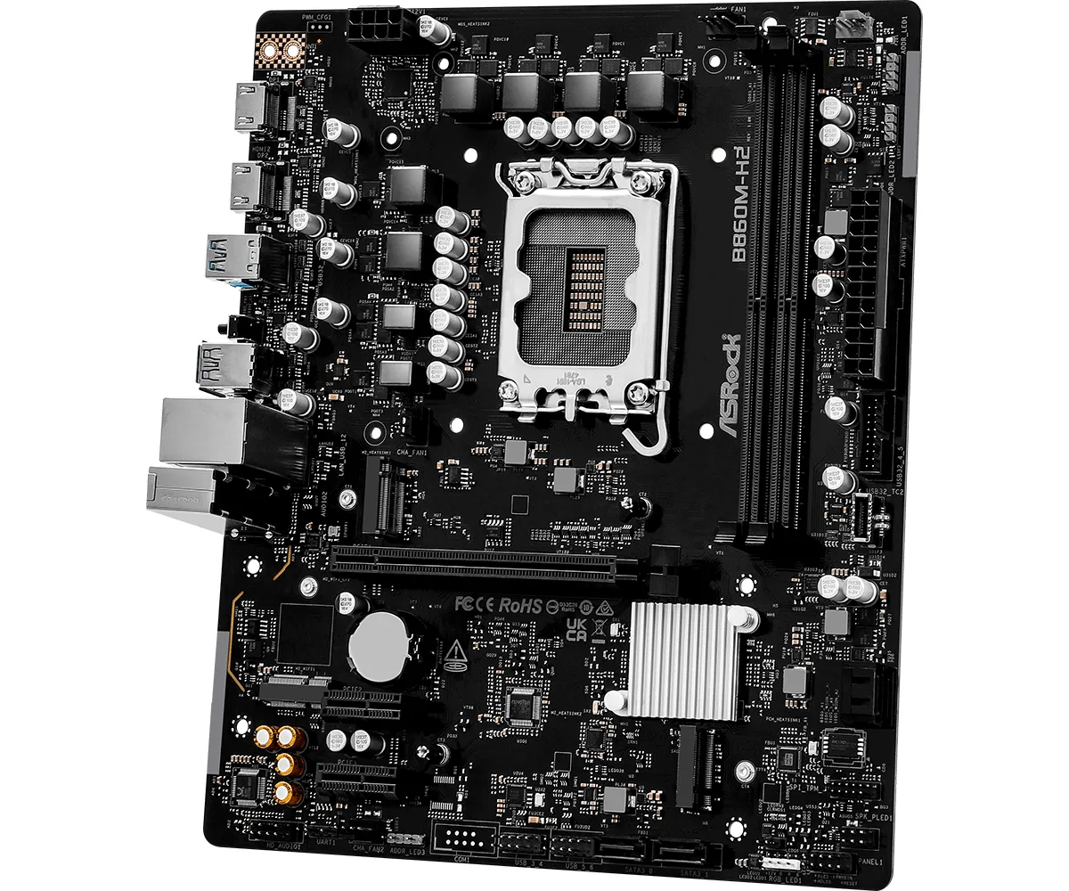 ASRock B860M-H2 LGA1851 mATX Motherboard