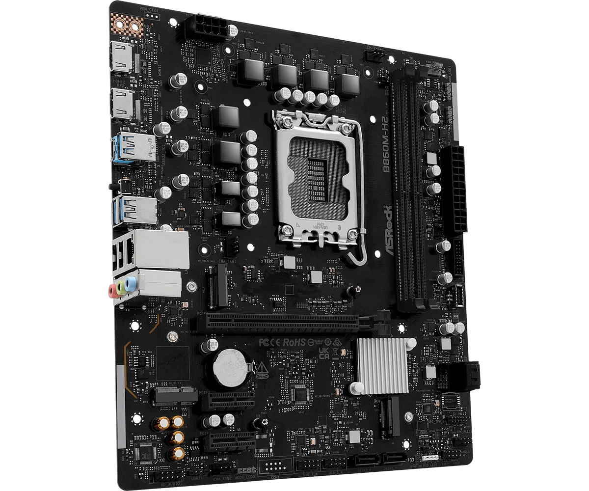 ASRock B860M-H2 LGA1851 mATX Motherboard