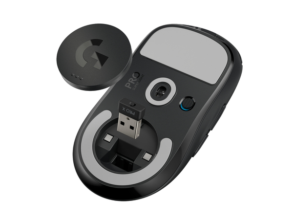 Logitech PRO X SUPERLIGHT -langaton pelihiiri, musta