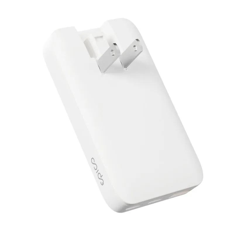 Epico Travel UltraBoost Flat GaN 65W Wall Charger EU65 | 2 &times; USB-C, 1&times; USB-A | White | Plugs for EU, UK, AU  &amp; &nbsp;US