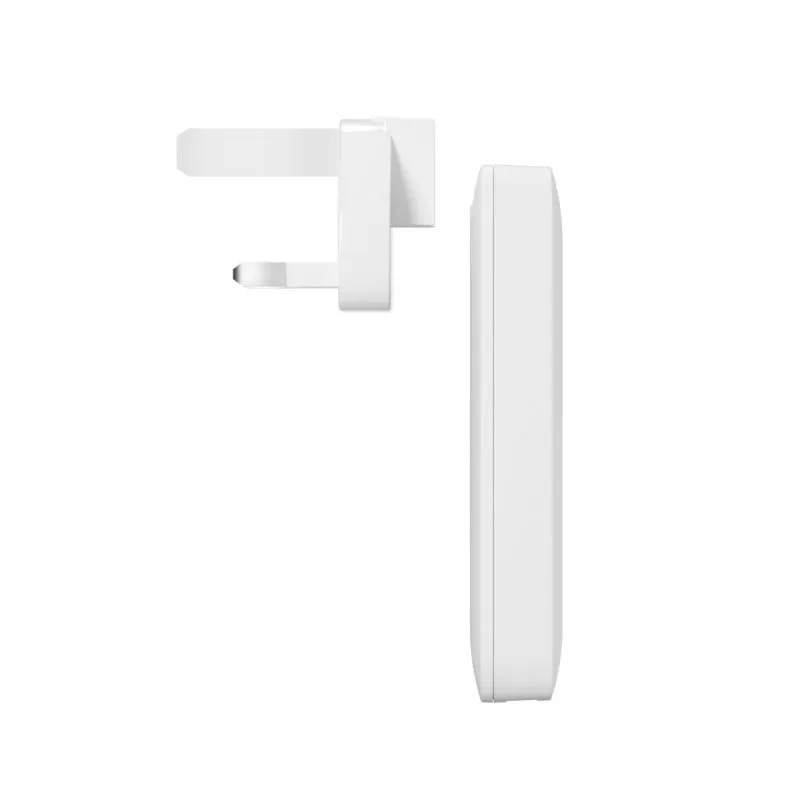 Epico Travel UltraBoost Flat GaN 65W Wall Charger EU65 | 2 &times; USB-C, 1&times; USB-A | White | Plugs for EU, UK, AU  &amp; &nbsp;US