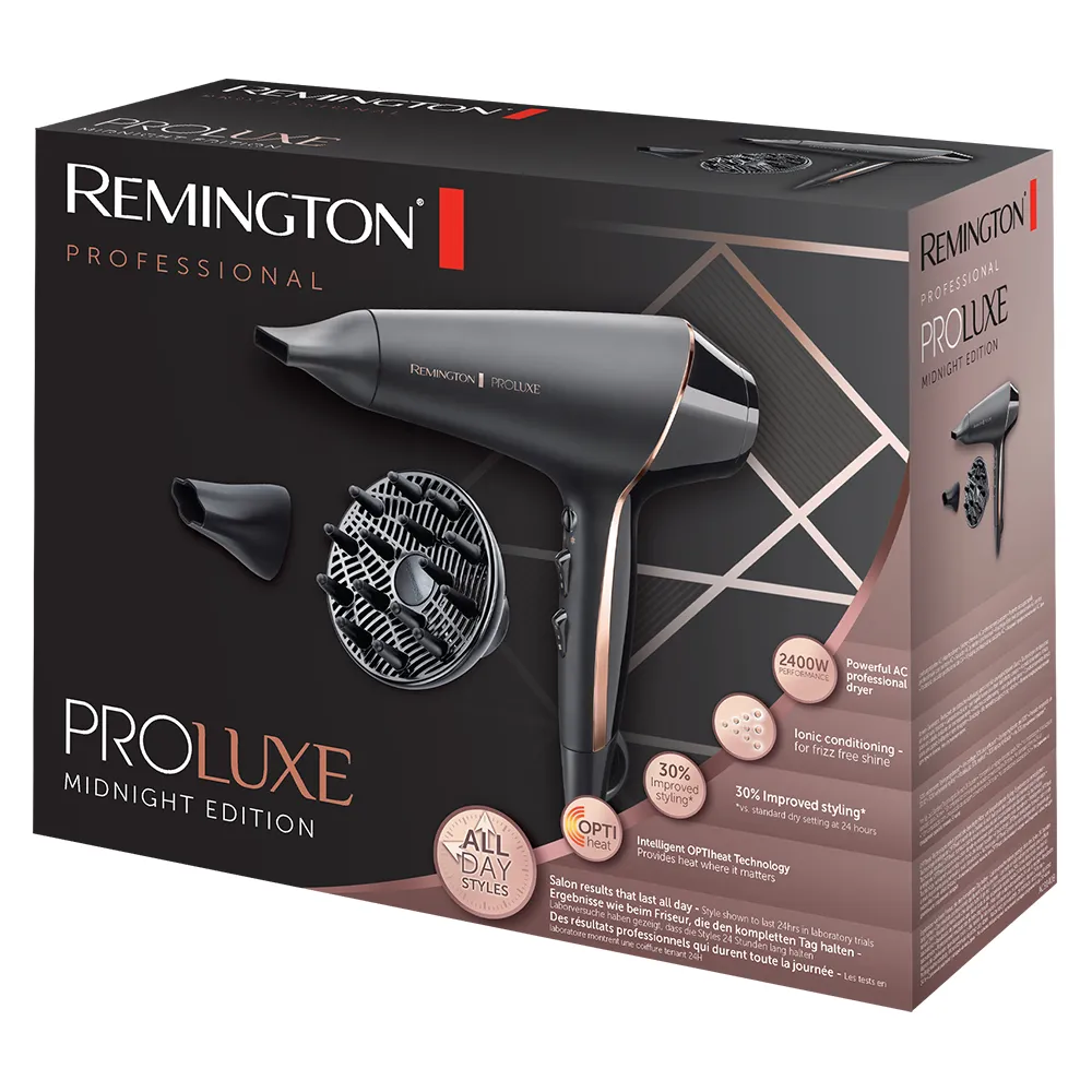 Remington Proluxe Midnight Edition AC9140B (black/gold)
