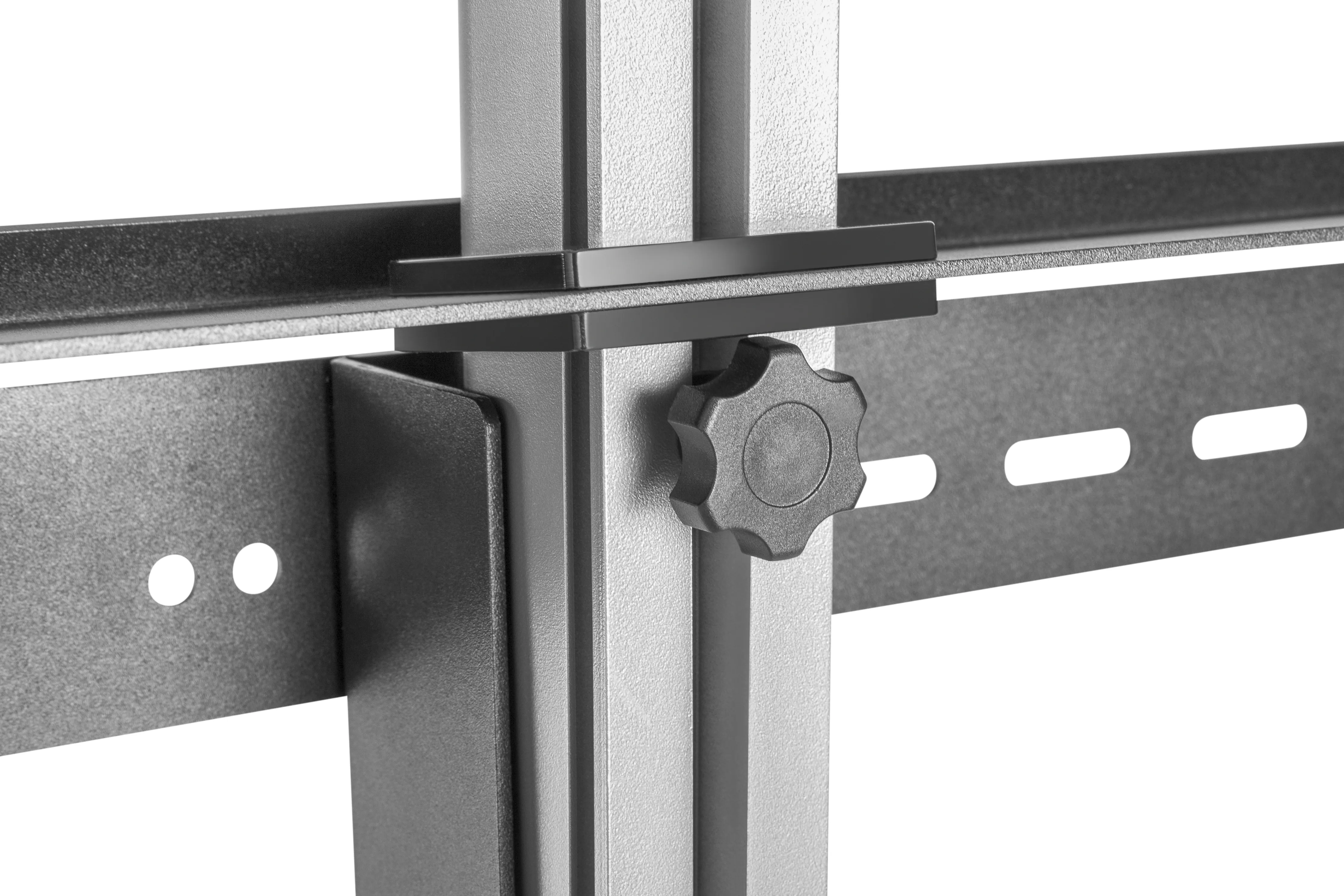 Deltaco Office Floor to Ceiling Mount 37"-70", 200x200-600x400, 30kg