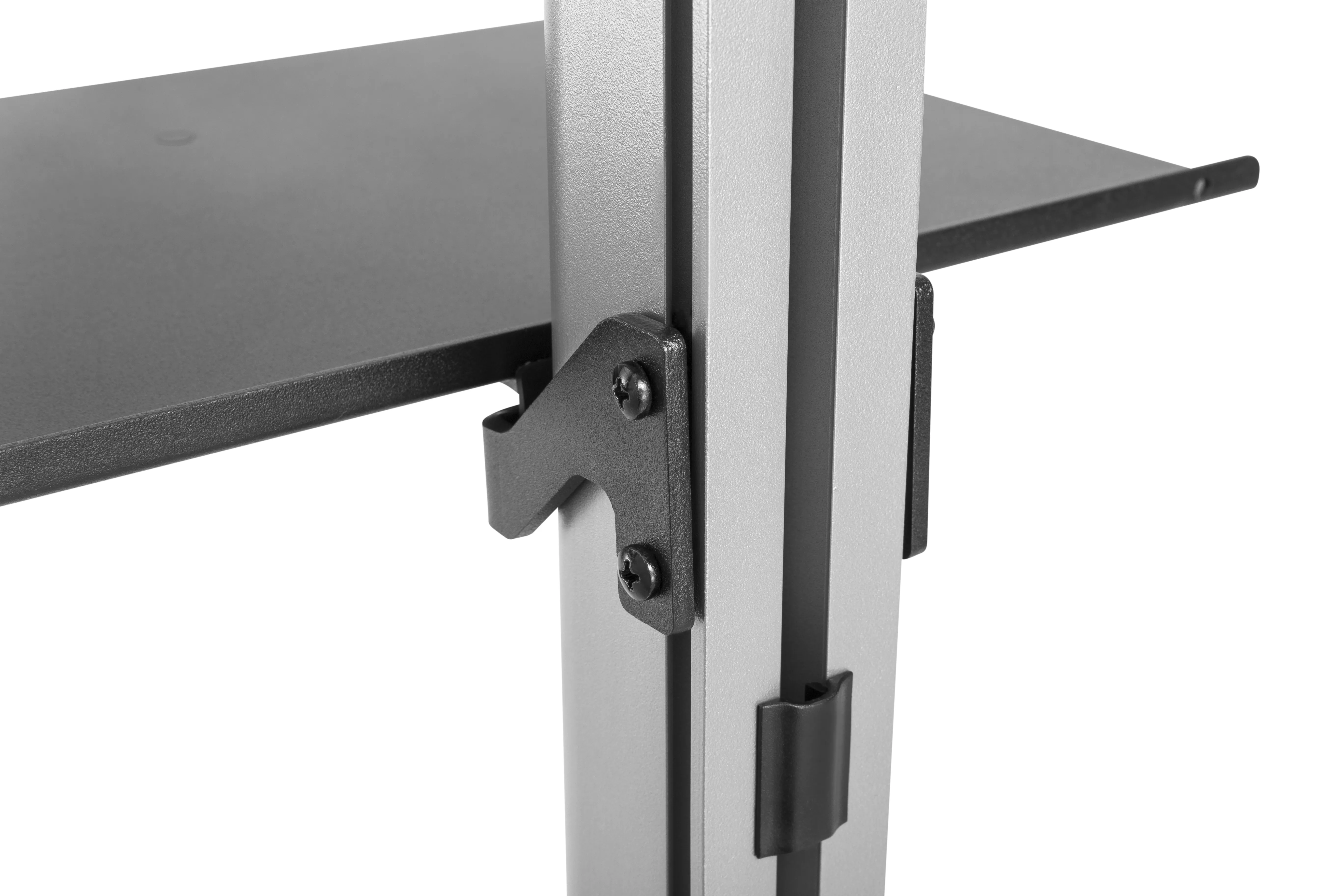 Deltaco Office Floor to Ceiling Mount 37"-70", 200x200-600x400, 30kg