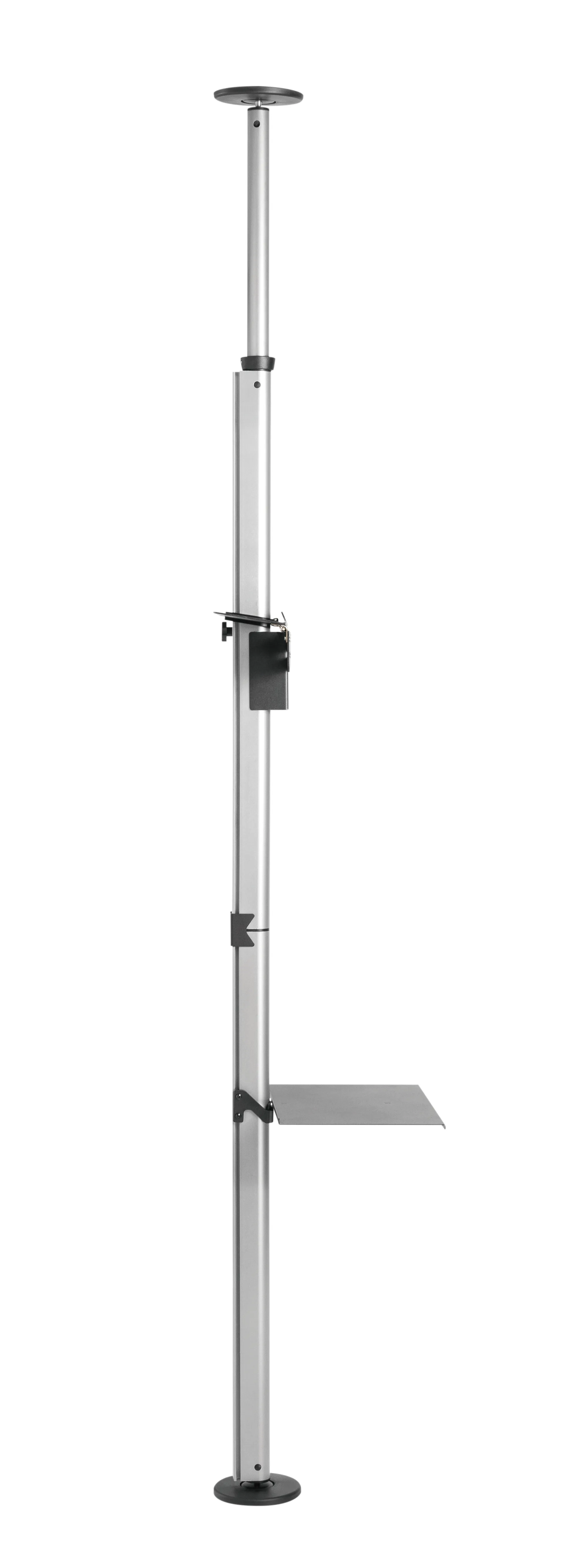 Deltaco Office Floor to Ceiling Mount 37"-70", 200x200-600x400, 30kg