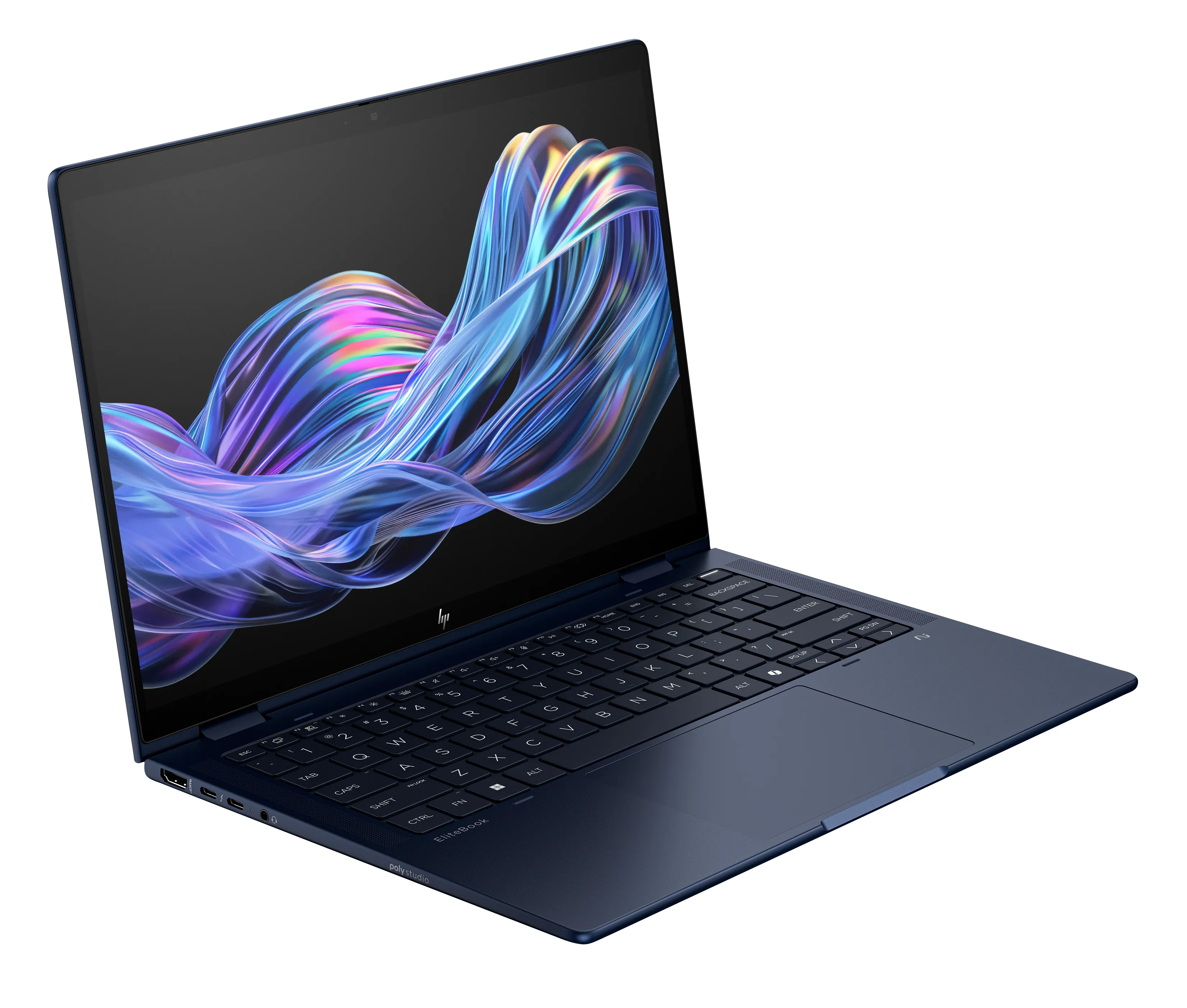 HP EliteBook X Flip G1i 14" Ultra 228V, 32 Gt, 512 Gt, Win 11 Pro -kannettava, sininen
