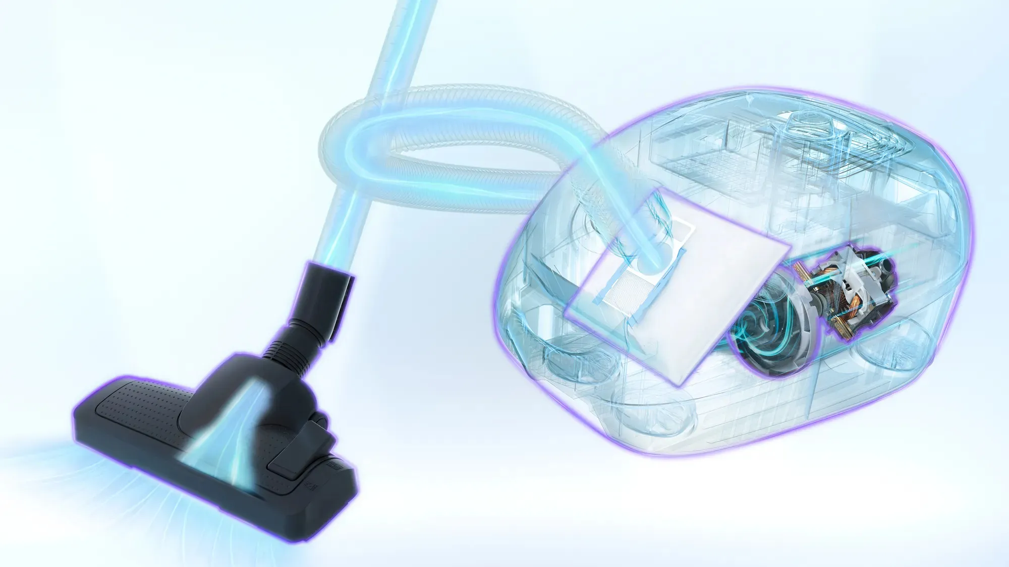Bosch Series 8 BGL8XPERF -pölynimuri, sininen