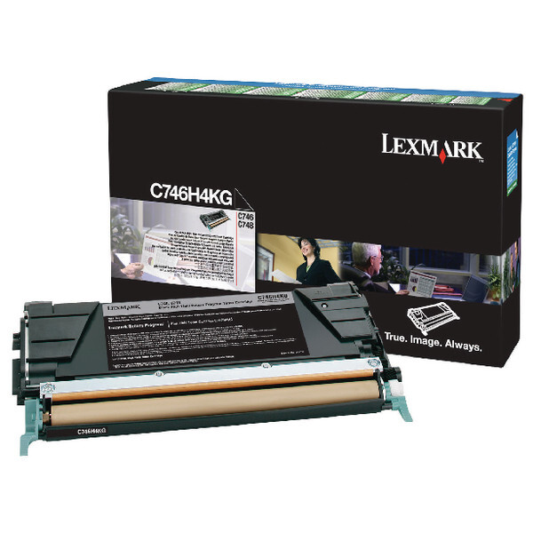 Lexmark C746H3KG High Yield Toner cartridge, Black