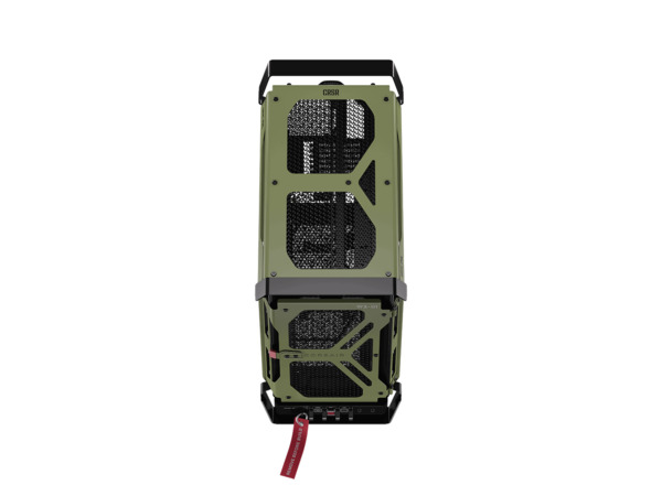 CORSAIR Warthog Airflow Midi-Tower Case with window, Olive Drab