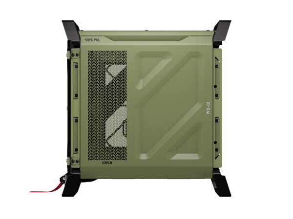 CORSAIR Warthog Airflow Midi-Tower Case with window, Olive Drab