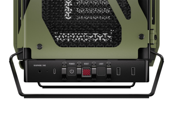 CORSAIR Warthog Airflow Midi-Tower Case with window, Olive Drab