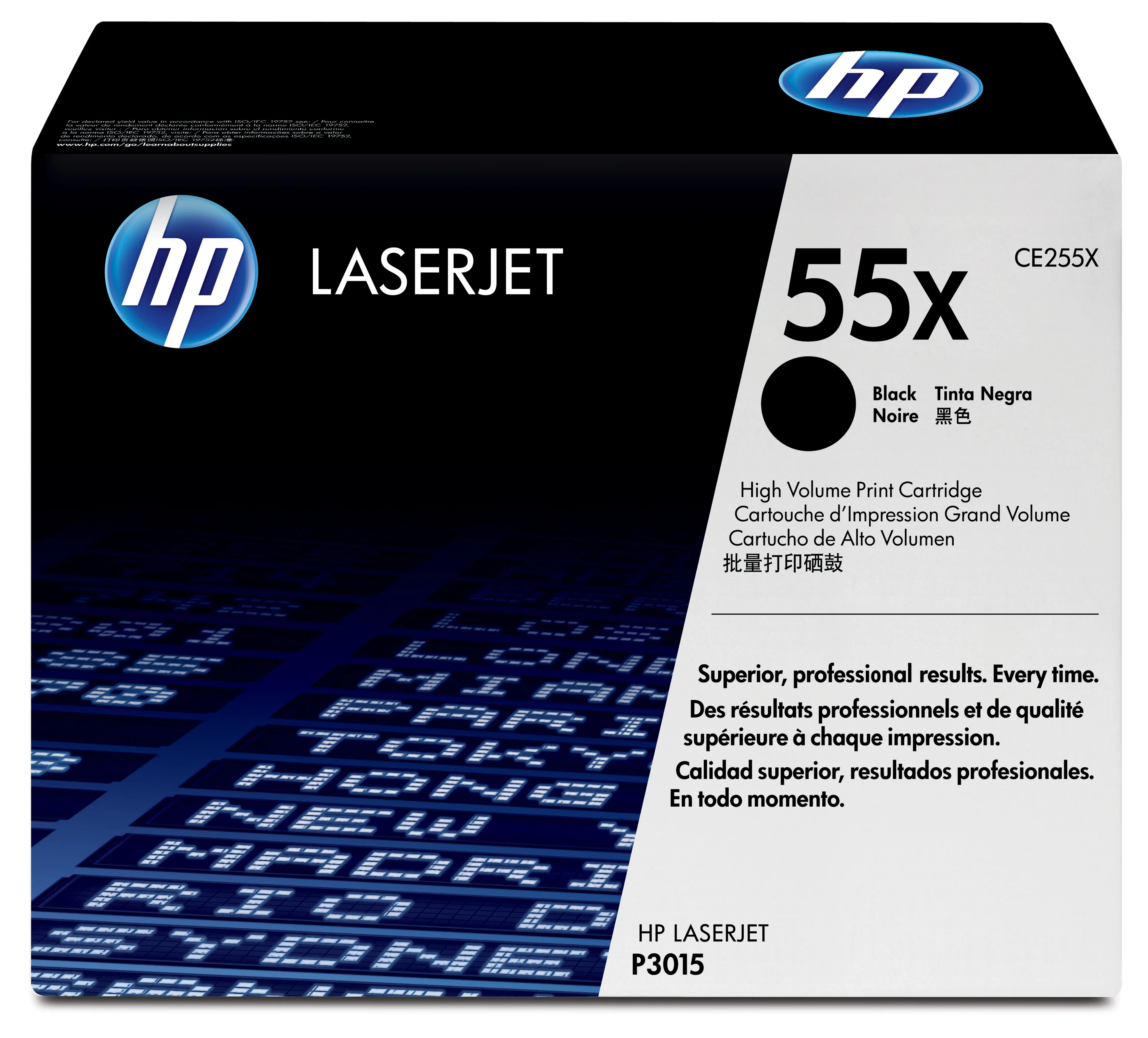 HP Toner black CE255X HV LaserJet Enterprise P3010