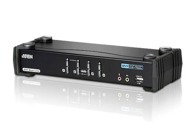 4 Port USB 2.0 DVI Dual link